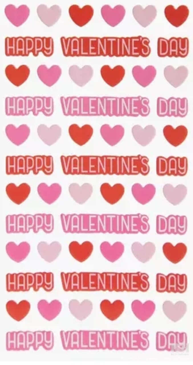 Valentine Paper Crafts Valentines Words Foam Dimensional Stickers